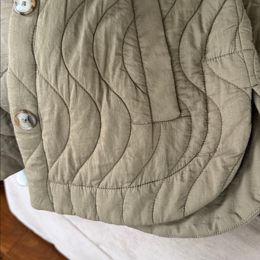Madewell Quilted Belrose Shirt-Jacket Size S - Picture 12 of 13